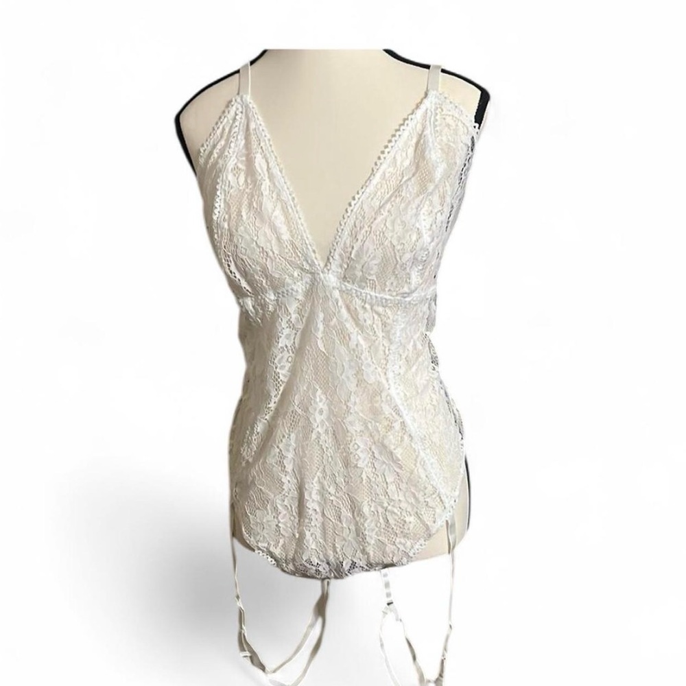 Adore Me Bodysuit Sz 3XL Clarisse Sexy Lace Special Event Valentine Feminine